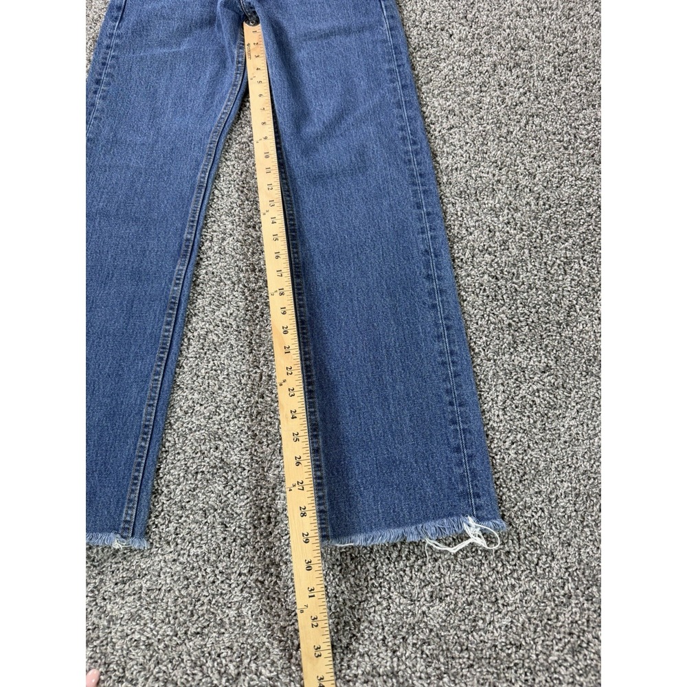 Levi's 505 Regular Fit Straight Jeans Men's Size 29X30 Blue - Picture 10 of 11